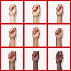 GAOY esmalte gel rojo 1177, acabado brillante para uñas pulidas