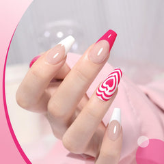 GAOY Esmalte en gel Rosa 2040 curado 60 segundos, secado rápido