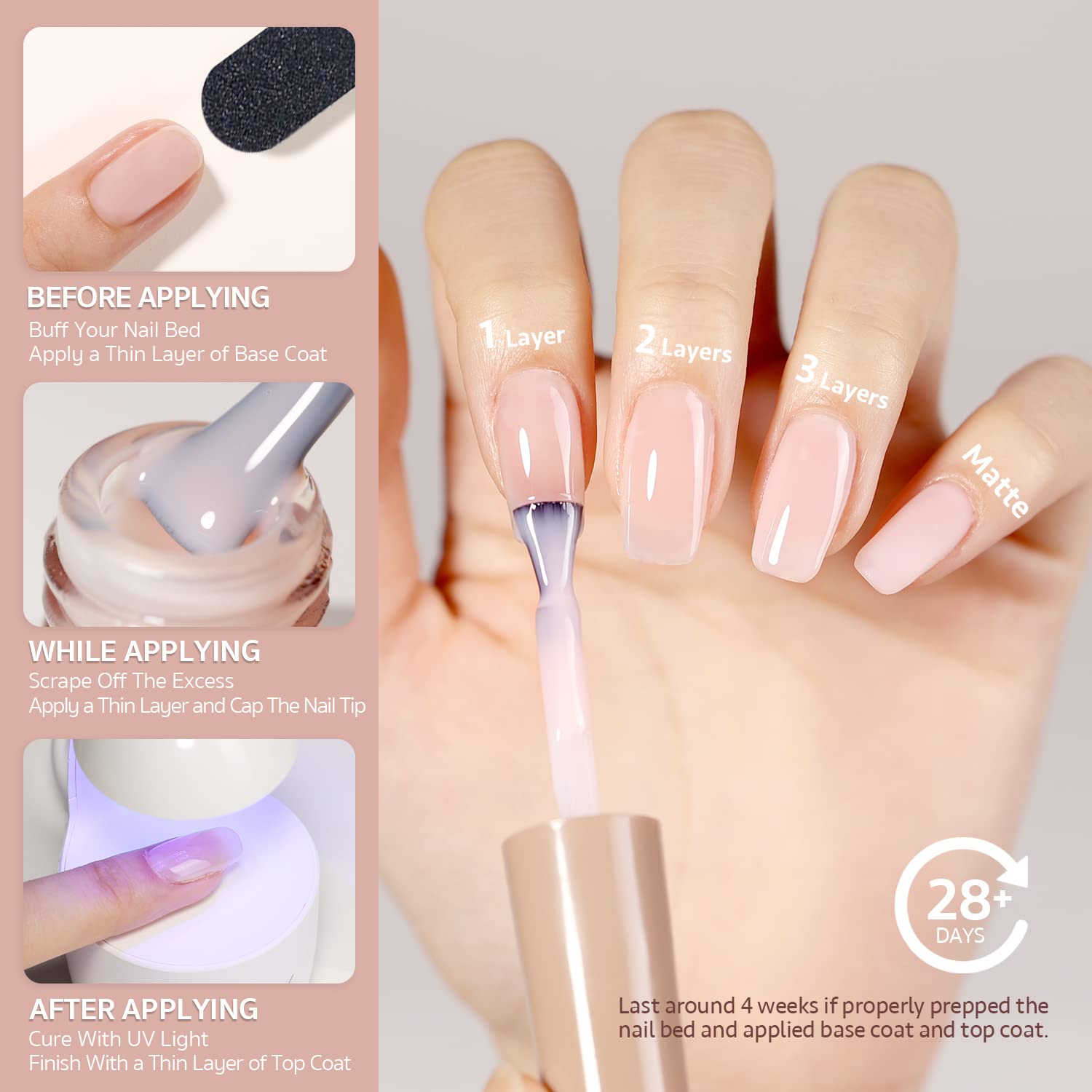 GAOY gel translúcido con olor bajo para una experiencia más agradable