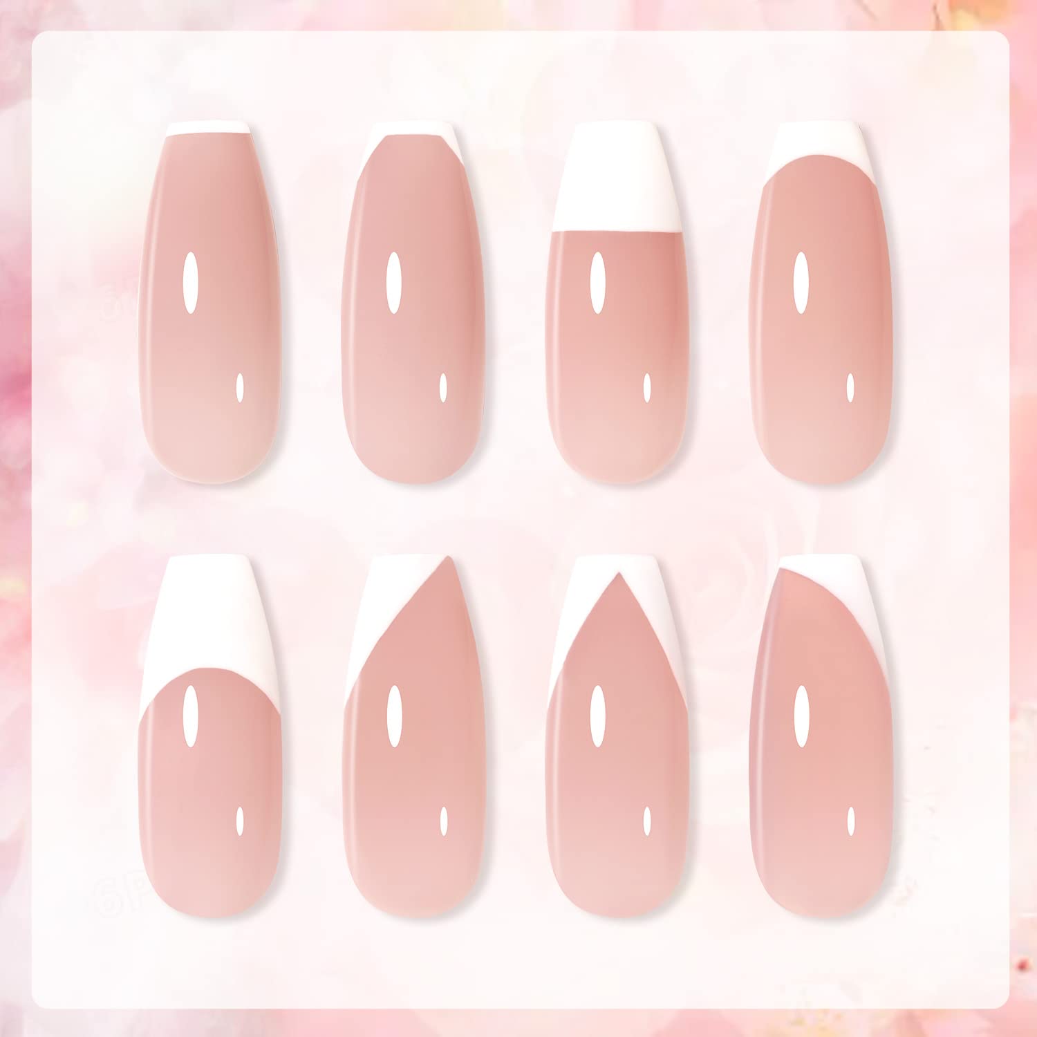 GAOY esmalte gel rosa translúcido para un look suave y elegante