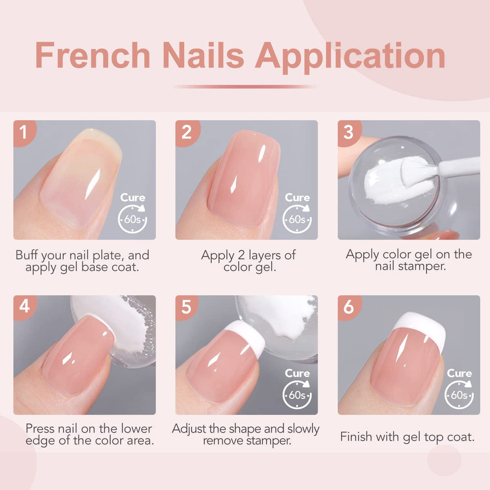 GAOY esmalte gel tono neutro para capas ajustables y acabado natural