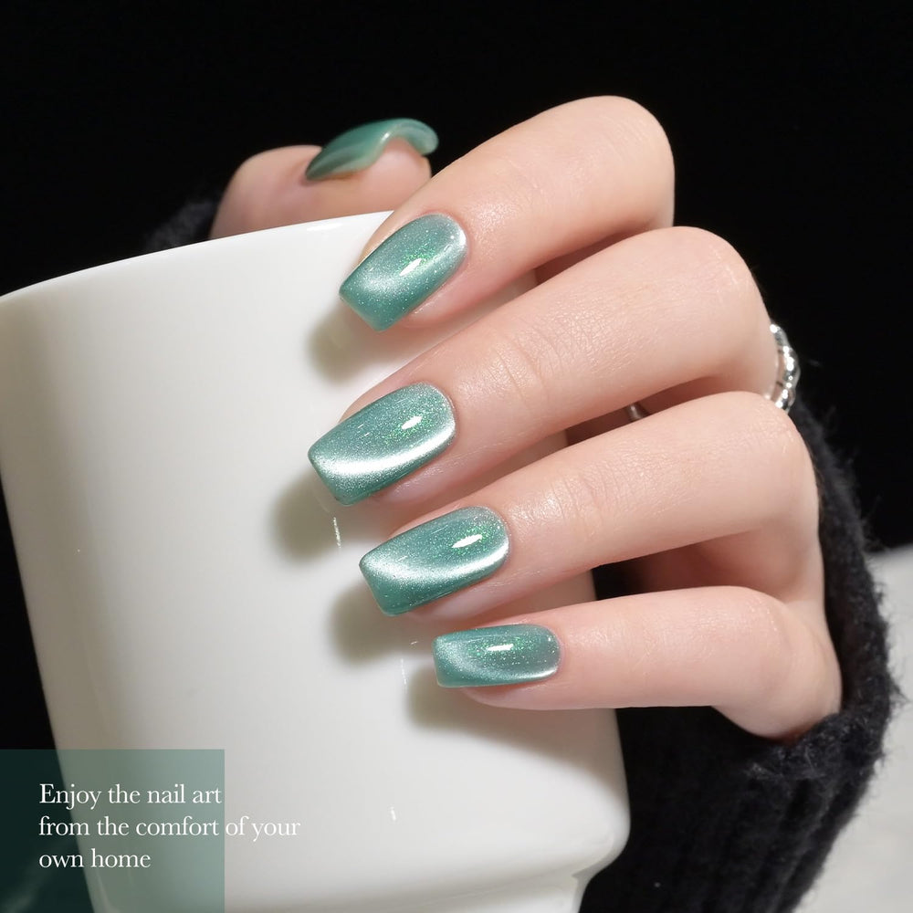 GAOY esmalte gel translúcido con reflejo de luz ultravioleta para uñas elegantes.
