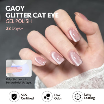 GAOY Esmalte gel con base y capa superior para mayor durabilidad