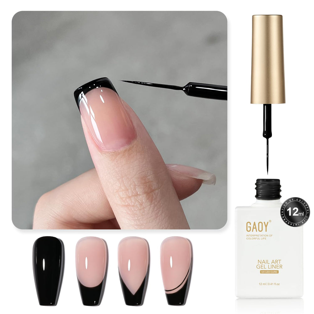 GAOY esmalte gel uñas 12ml con color intenso para uso en casa