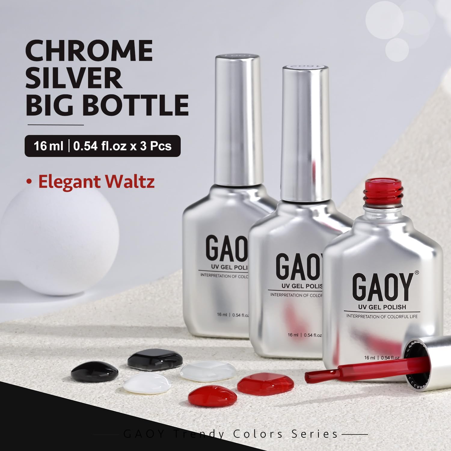 GAOY Esmalte gel para uso en casa, simple y práctico.