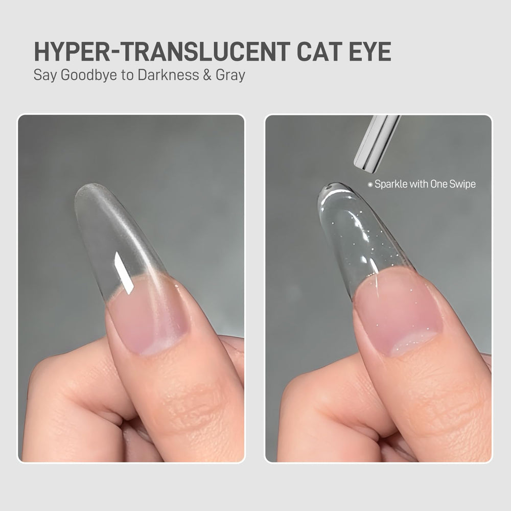 GAOY esmalte de gel con brillo holográfico para uñas llamativas