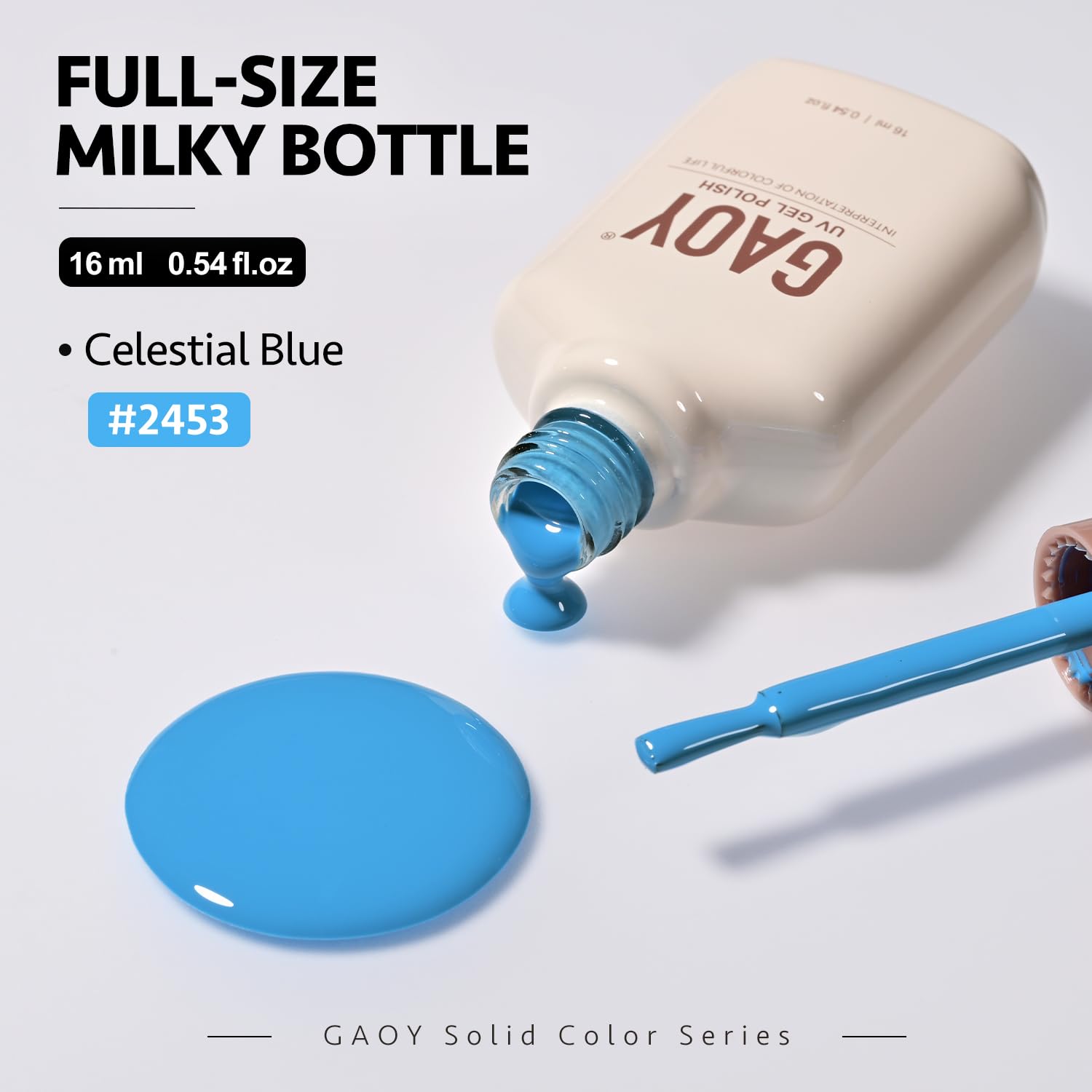 GAOY fórmula con olor reducido para experiencia más cómoda.