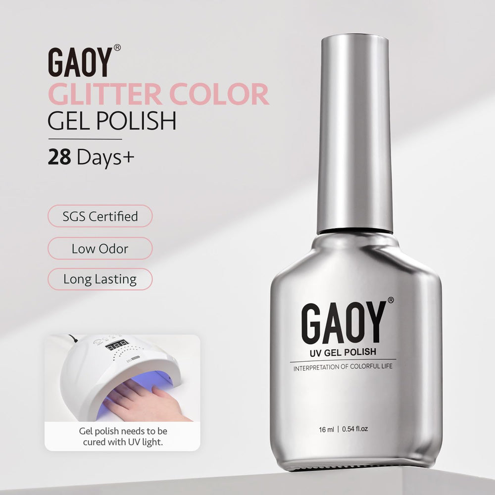 GAOY fórmula sin toxinas con olor reducido para uñas cómodas.
