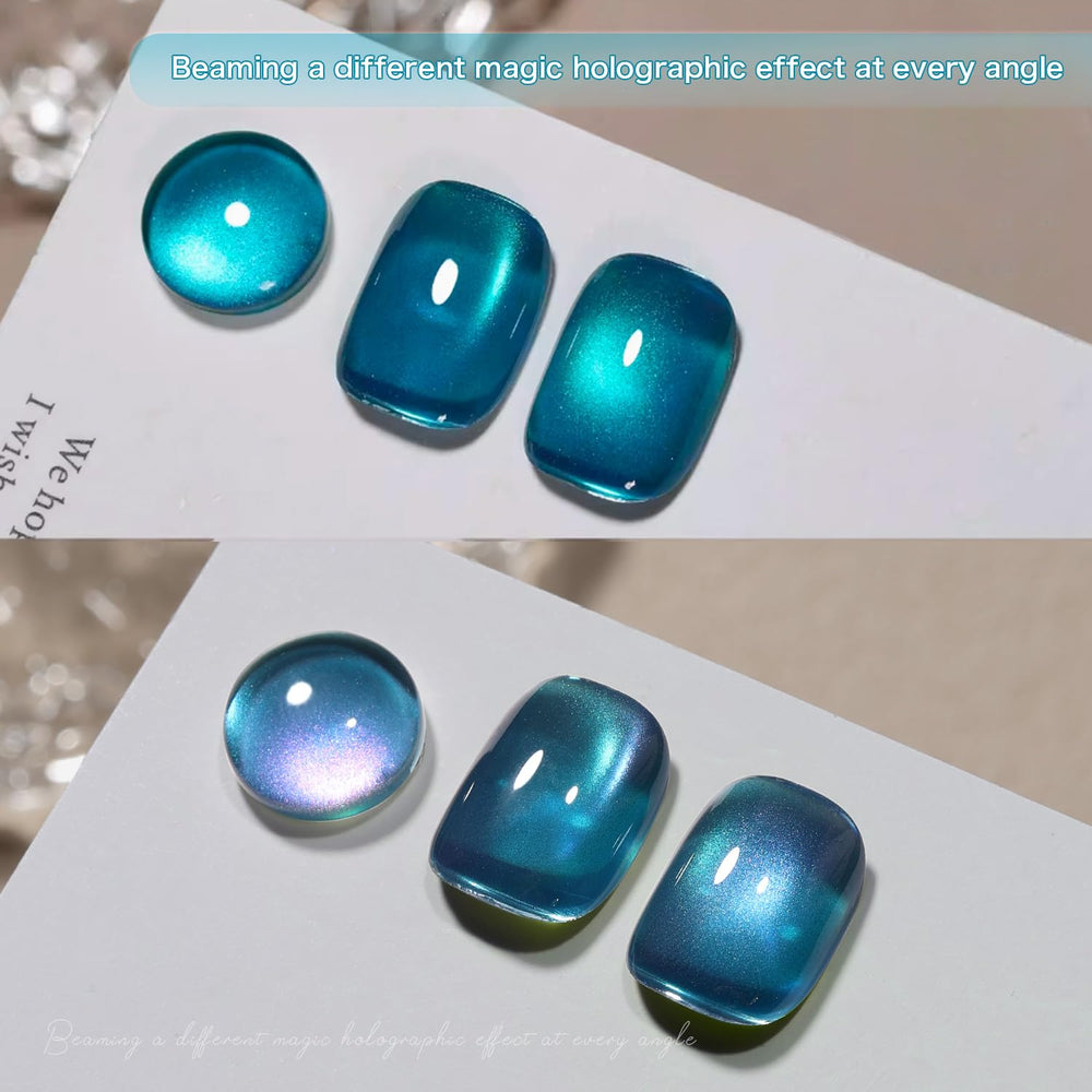 GAOY Galaxia holográfica: colores brillantes para manicura duradera