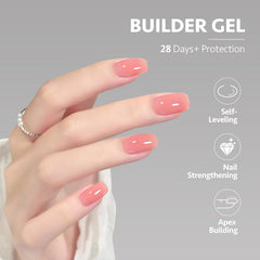 Curado UV de 60 segundos para GAOY gel de construcción rosa.