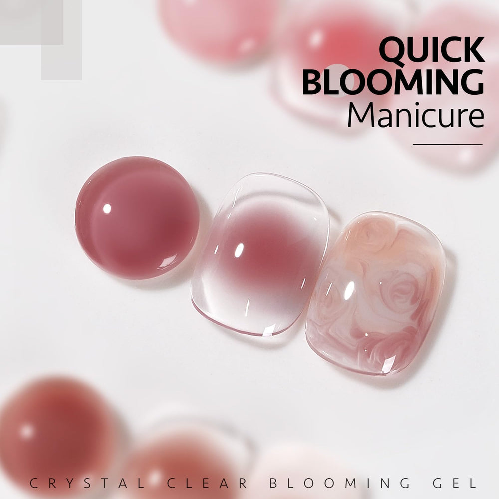 GAOY gel floreciente degradados: transiciones suaves para un aspecto contemporáneo.