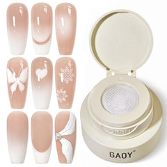 GAOY gel-ombre con esponjas, degradado suave para uñas.