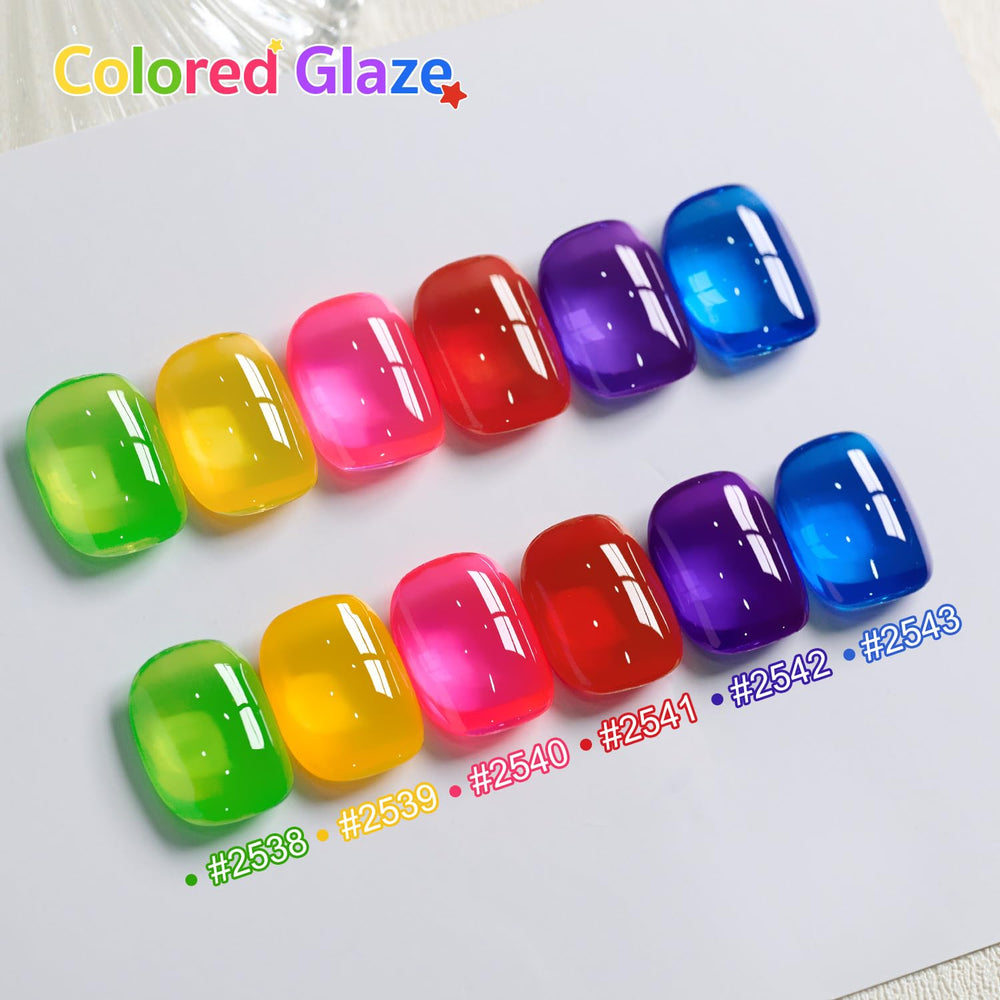 GAOY Jelly Gel azul transparente para lograr una apariencia fresca y ligera.
