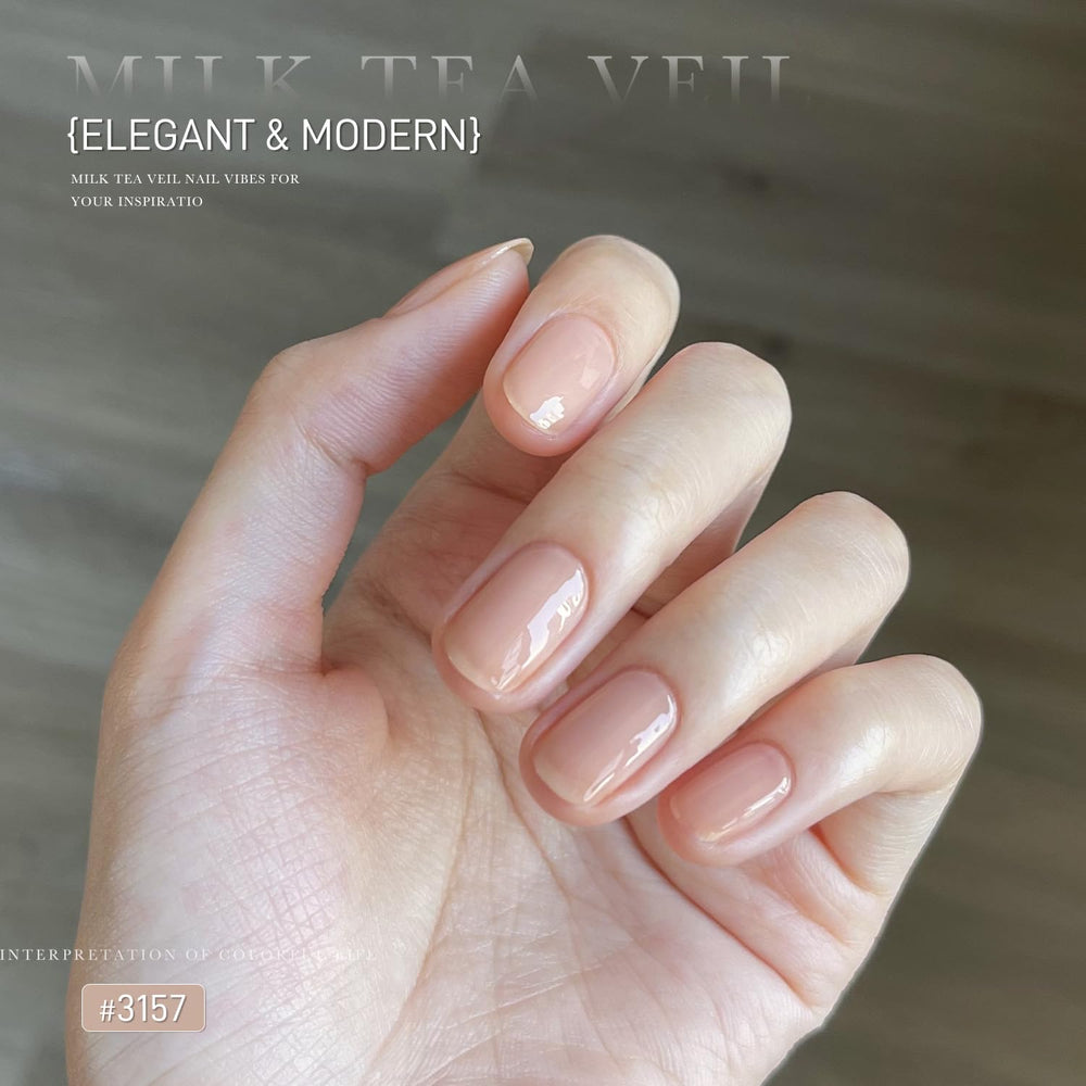 GAOY set de esmalte gel translúcido con efecto ojo de gato para uñas brillantes