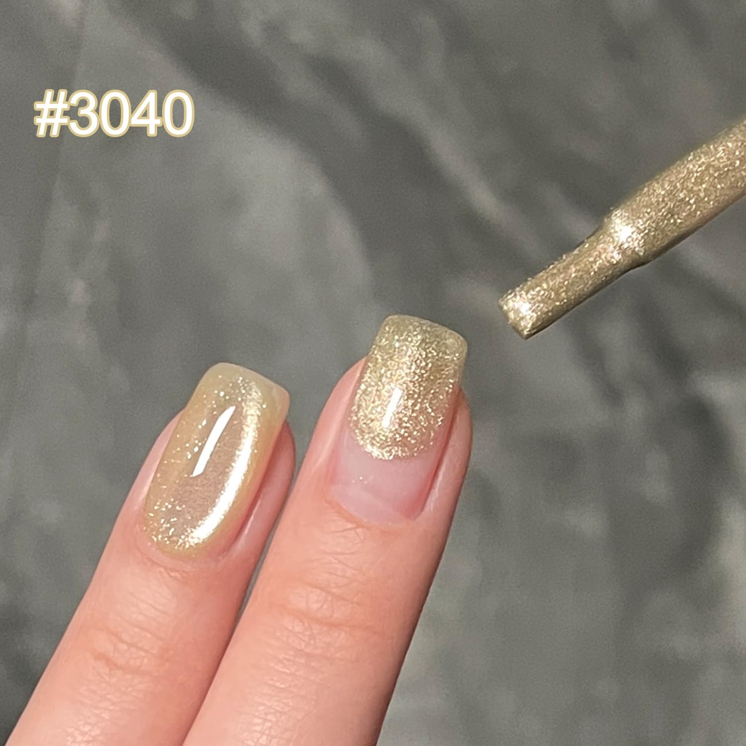 GAOY Jelly Golden Cat Eye gel: imán para crear patrones únicos en casa