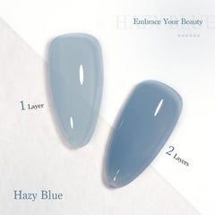 GAOY Jelly Nude Blue: brocha de aplicación precisa para un color suave