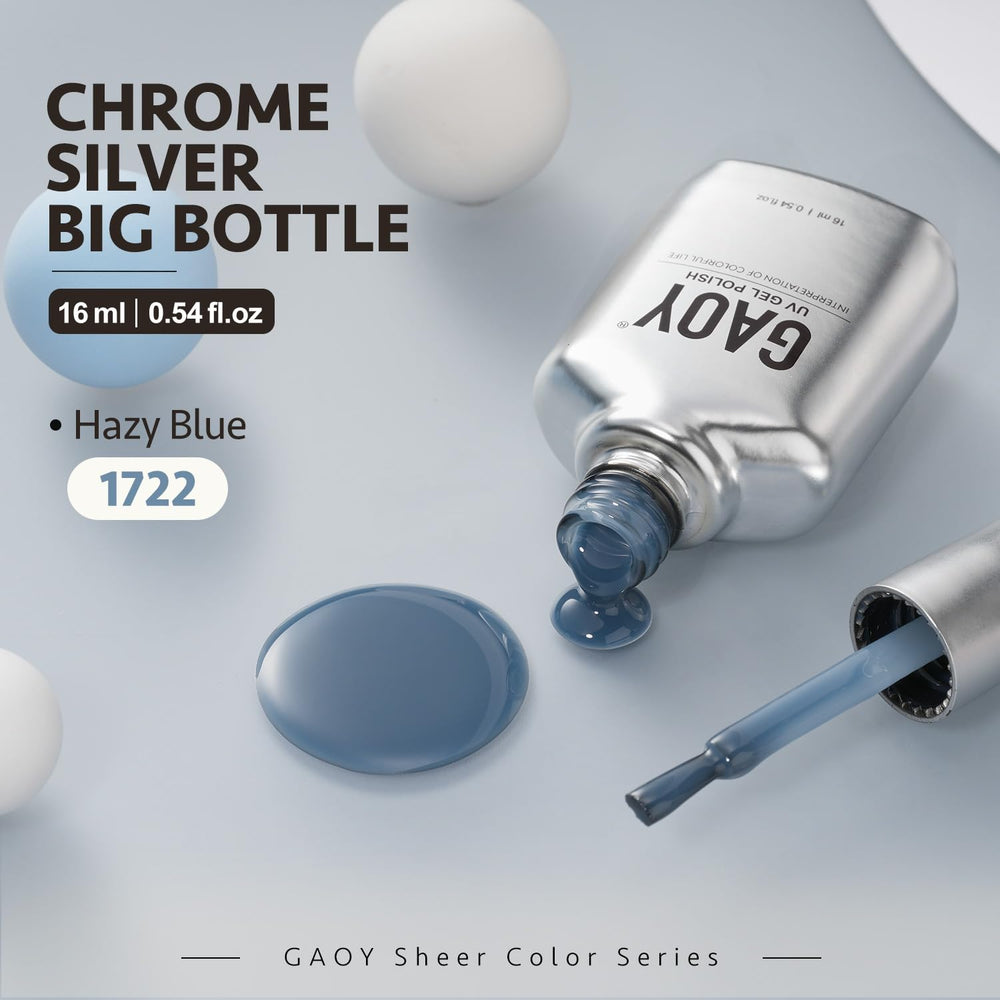 GAOY Jelly Nude Blue: retirada fácil con removedor de gel