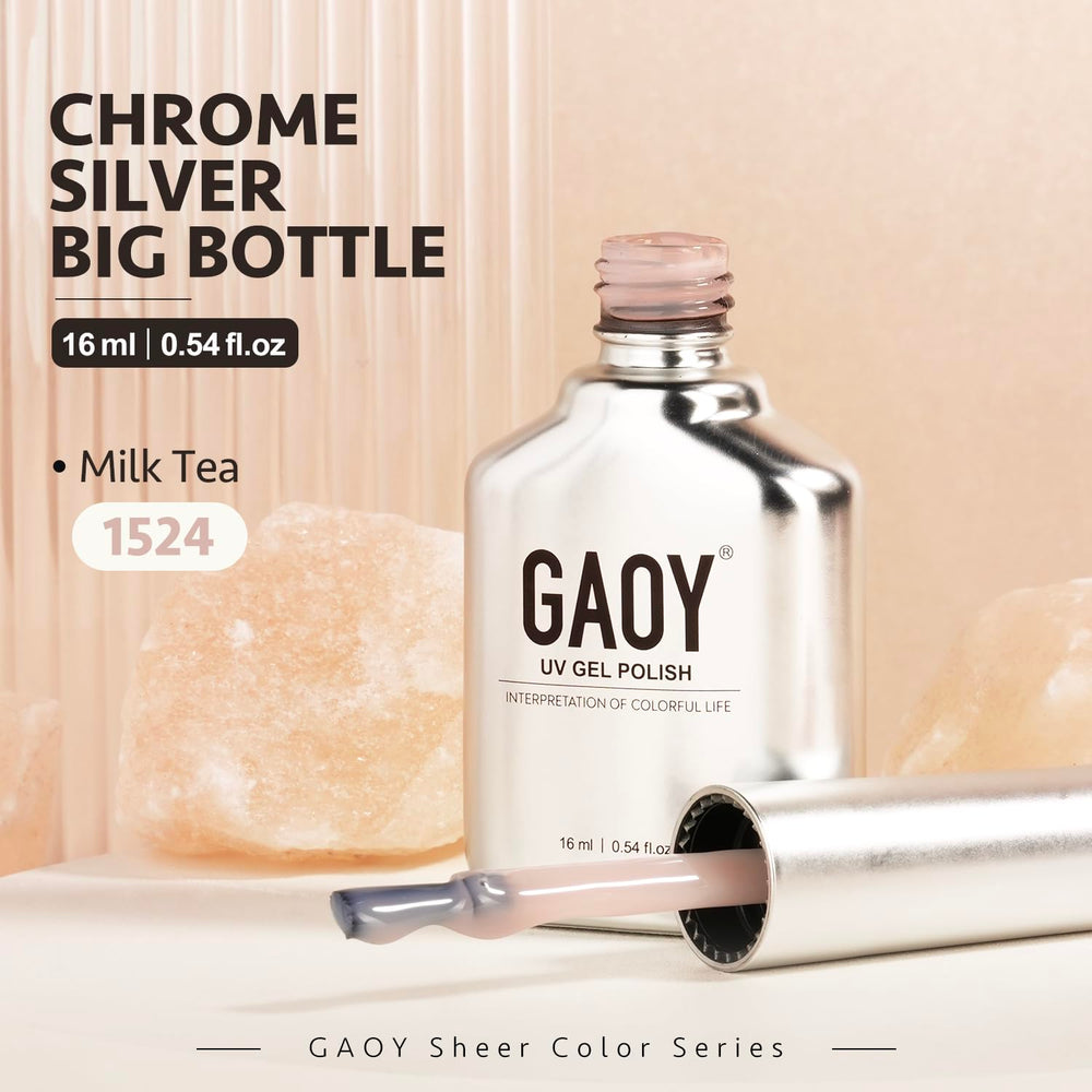 GAOY Jelly Nude Gel Uñas: ideal para arte de uñas en casa.