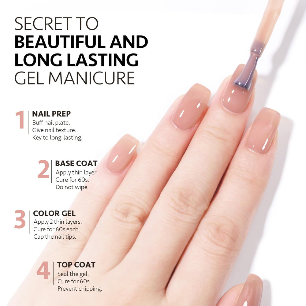 GAOY Jelly Nude Gel, empaque de 16 ml para sesiones creativas en casa