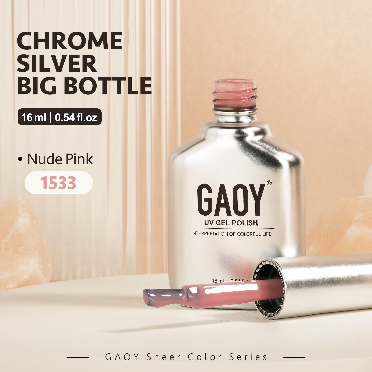 GAOY Jelly Nude Gel, opción libre de toxinas con olor suave para uso diario