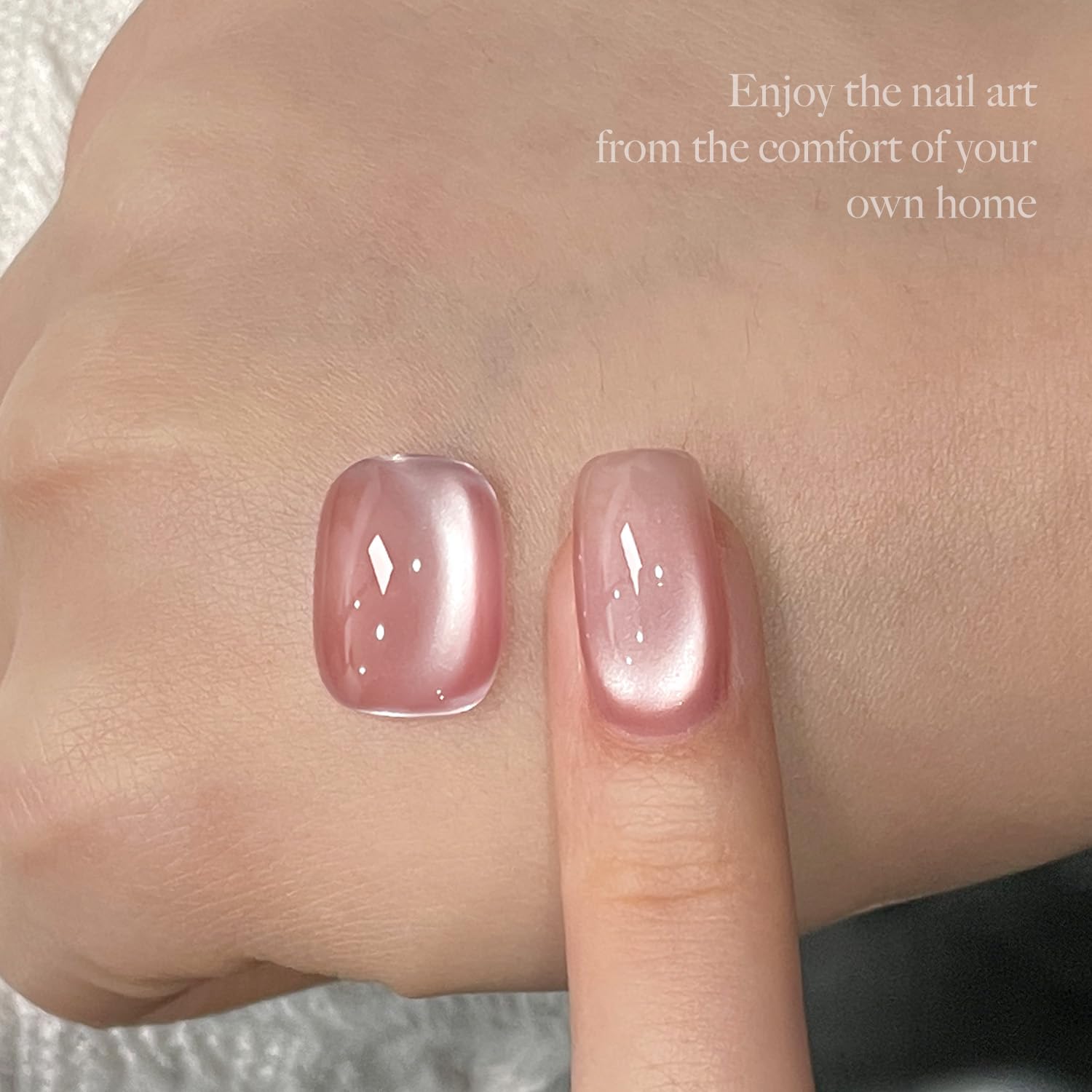 GAOY Jelly Pink magneto para crear diseños en uñas con precisión