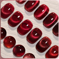 GAOY Jelly Rojo curado en 60 segundos con lámpara UV-LED