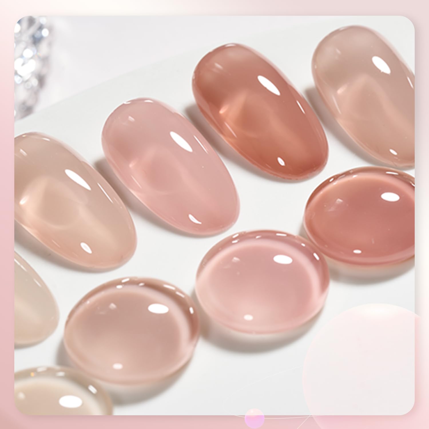 GAOY Jelly UV Gel: opciones de arte de uñas para hacer en casa.