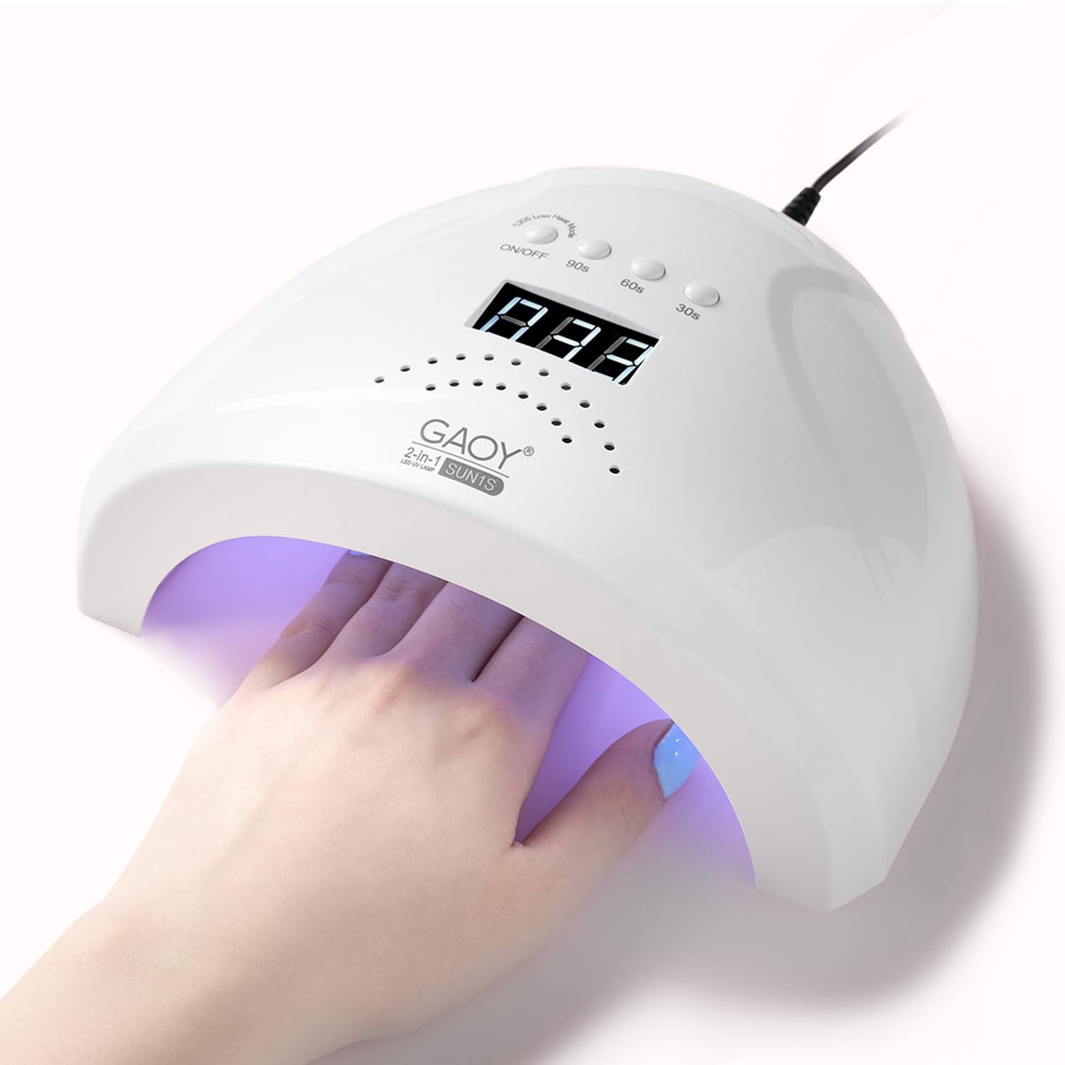 GAOY lámpara UV LED para uñas con curado rápido