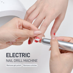 GAOY lima electrica: bandas lijado para alisar uñas con acabado uniforme