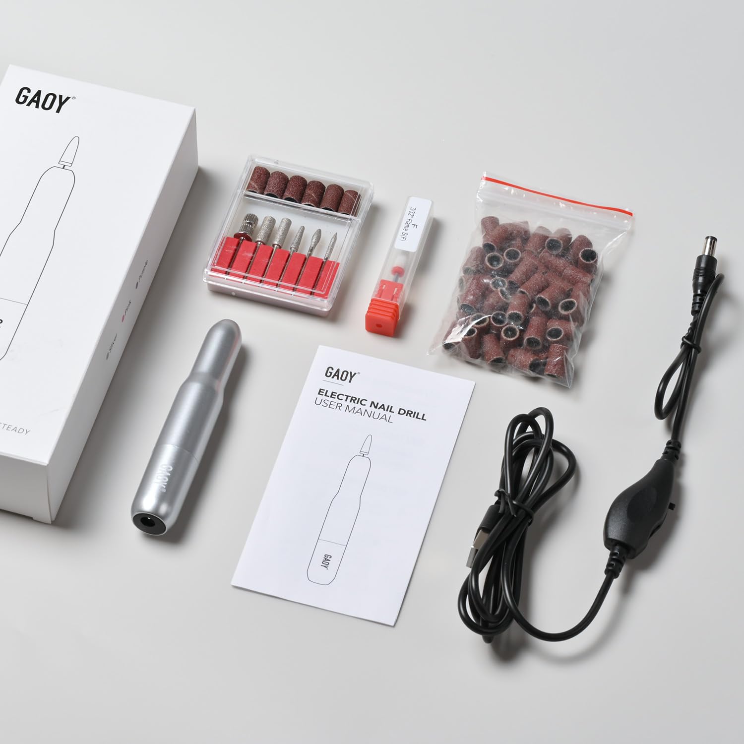 GAOY lima electrica: con conector usb para portabilidad