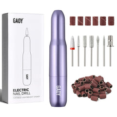 GAOY lima electrica para uñas acrilicas, precision y acabado suave.