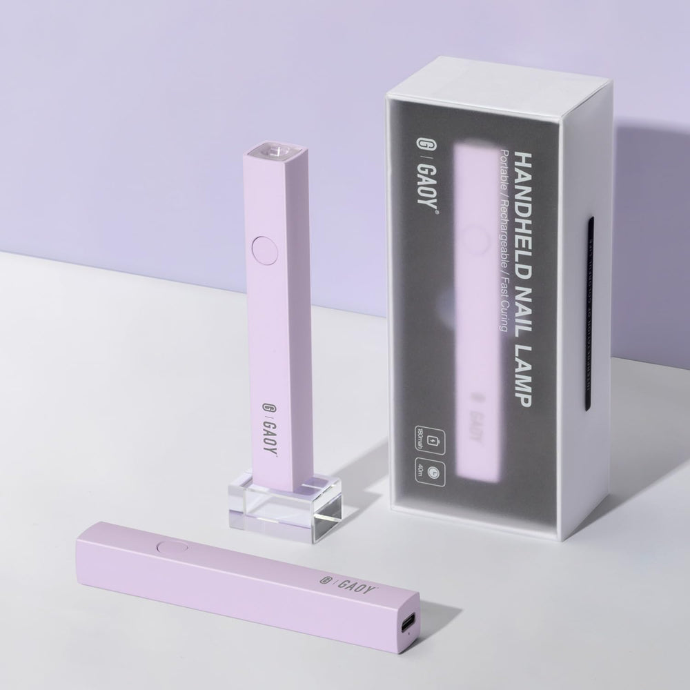 GAOY LUZ UV para uñas en gel enfocada en secado rápido del esmalte