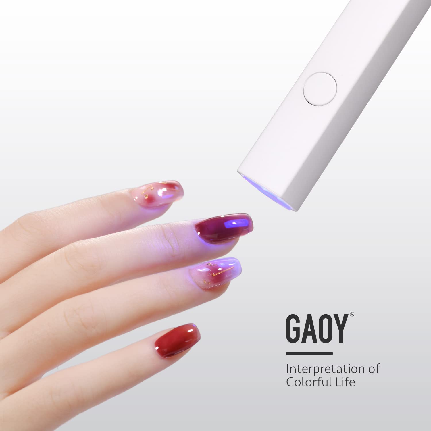 GAOY LUZ UV uso versatil para uñas detalladas