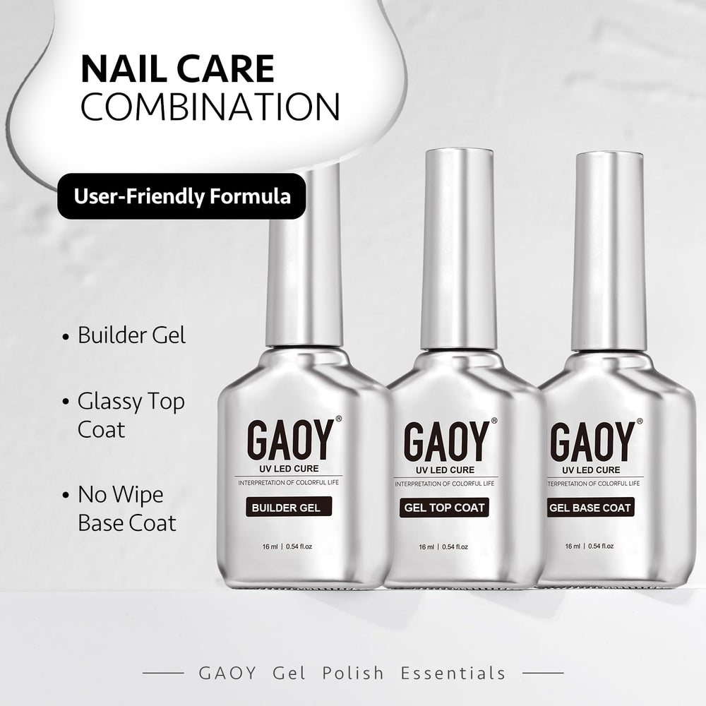 GAOY manicura de varias semanas, mayor protección para uñas.