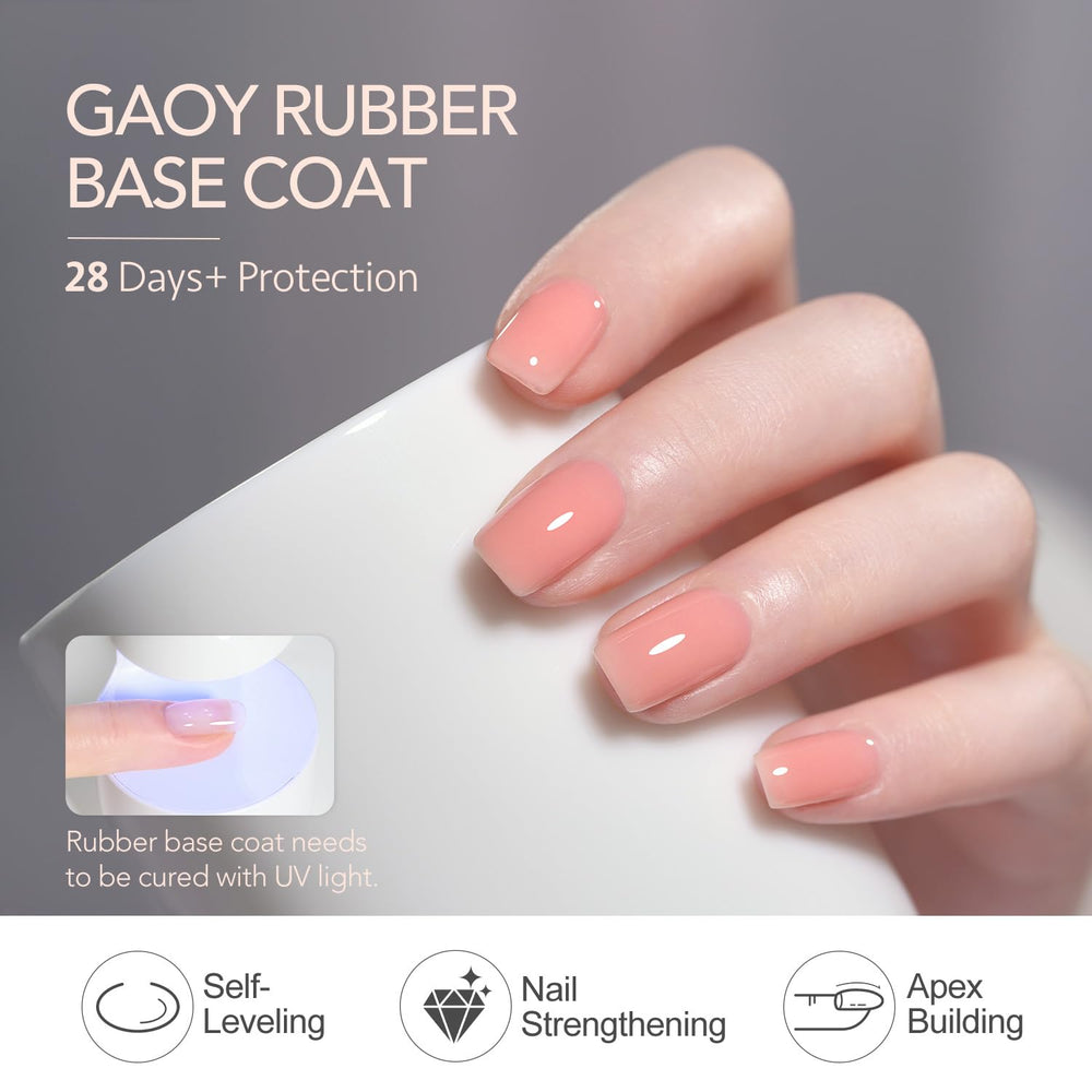 GAOY manicura duradera con preparación suave de la placa de uñas.