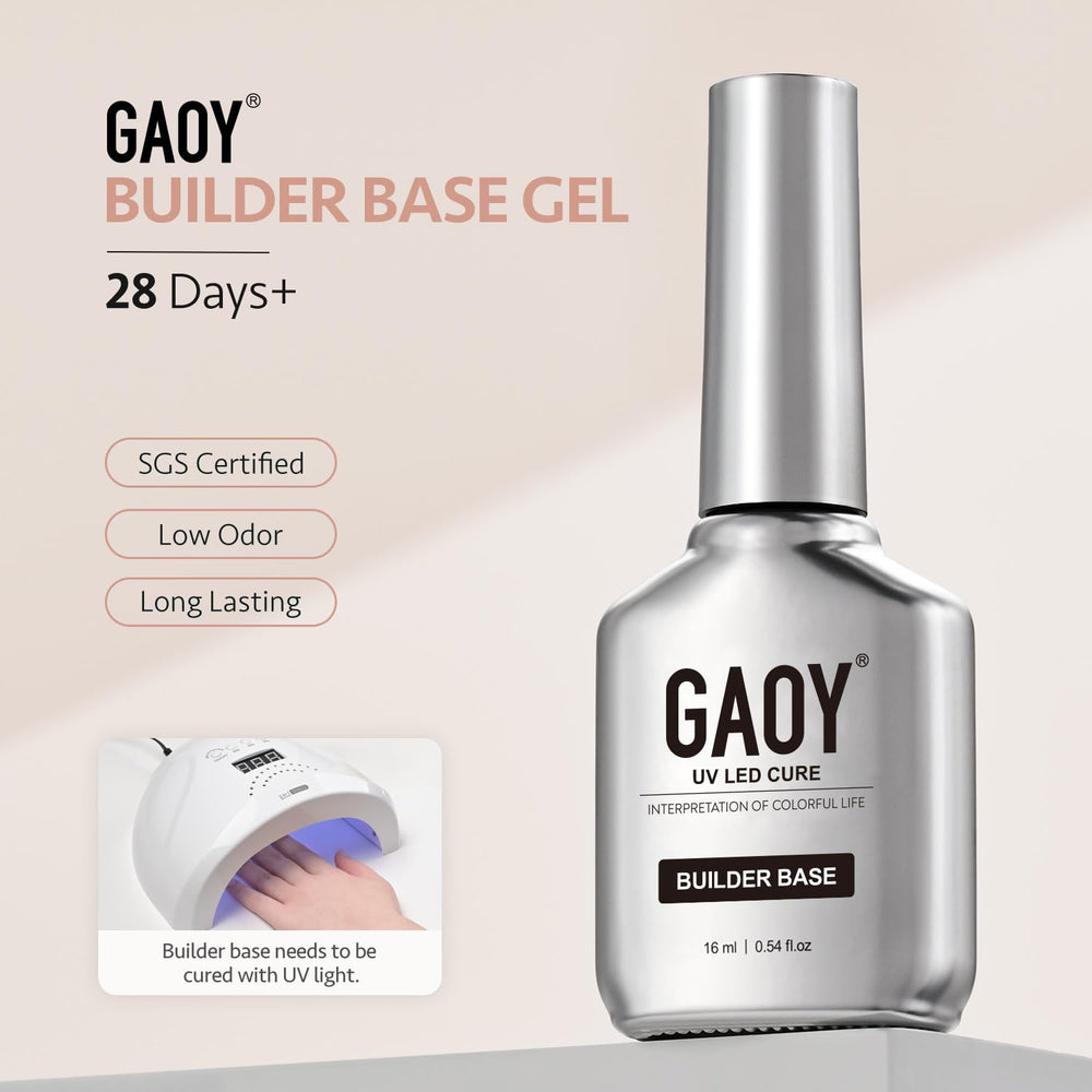 GAOY resultado de tono natural para uñas lisas y discretas
