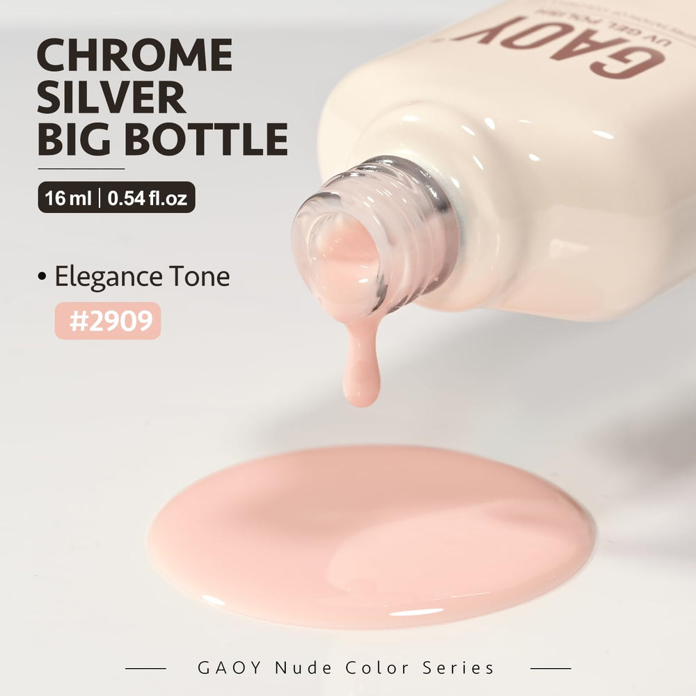 GAOY Nude Jelly Gel – kit de arte de uñas para usar en casa.
