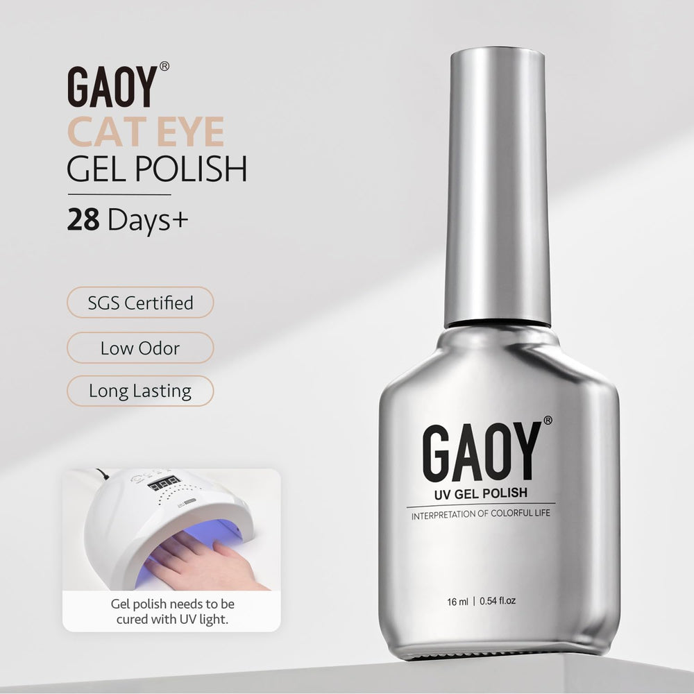 GAOY Manicura casera con acabado brillante y resistente