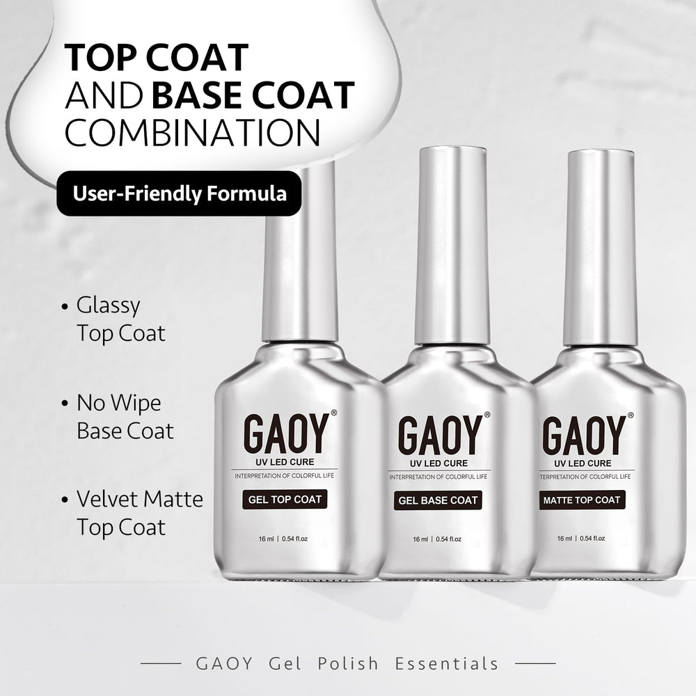 GAOY packaging display for the 3x16ml set.