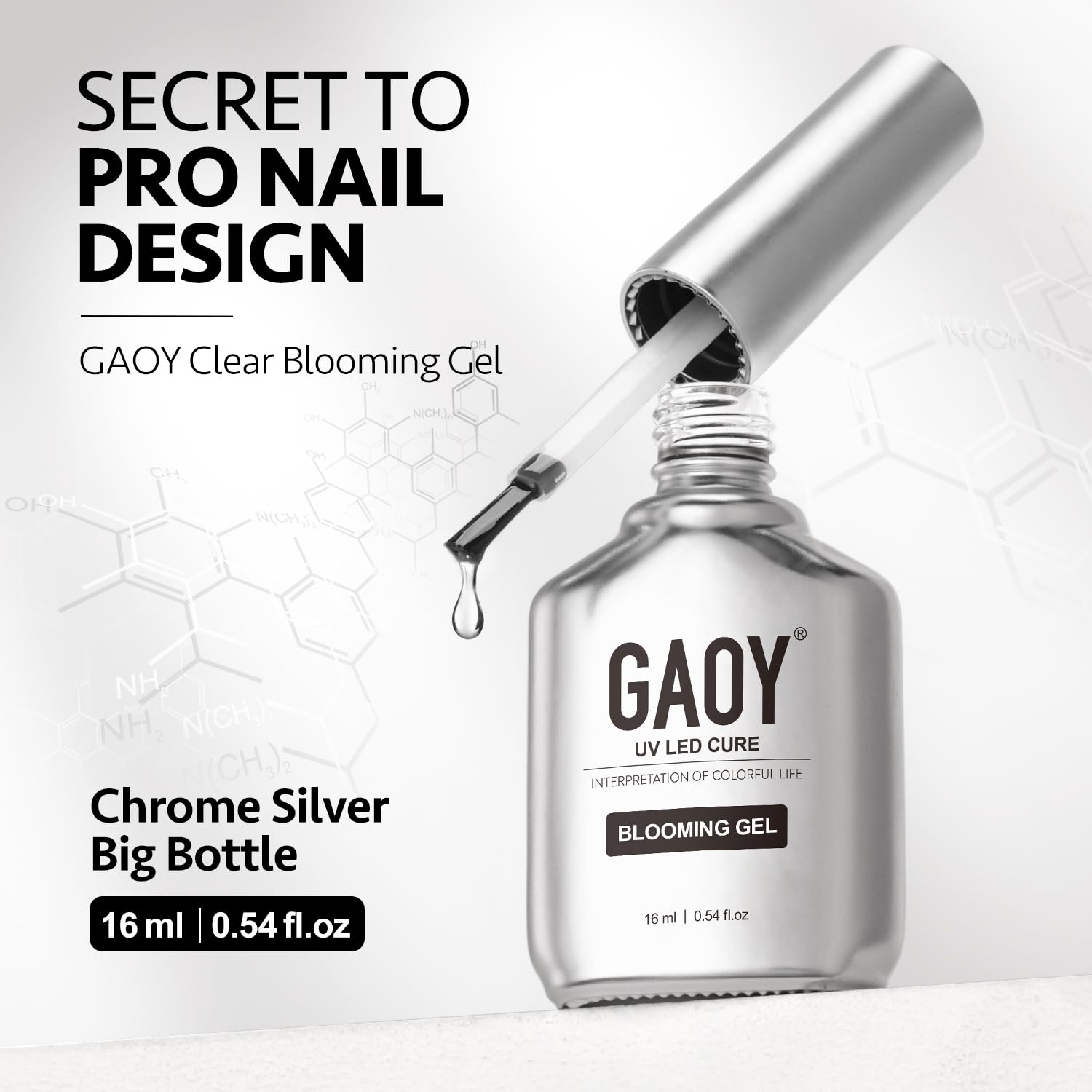 GAOY Nail Blooming, empaque de 16 ml para uñas creativas en casa