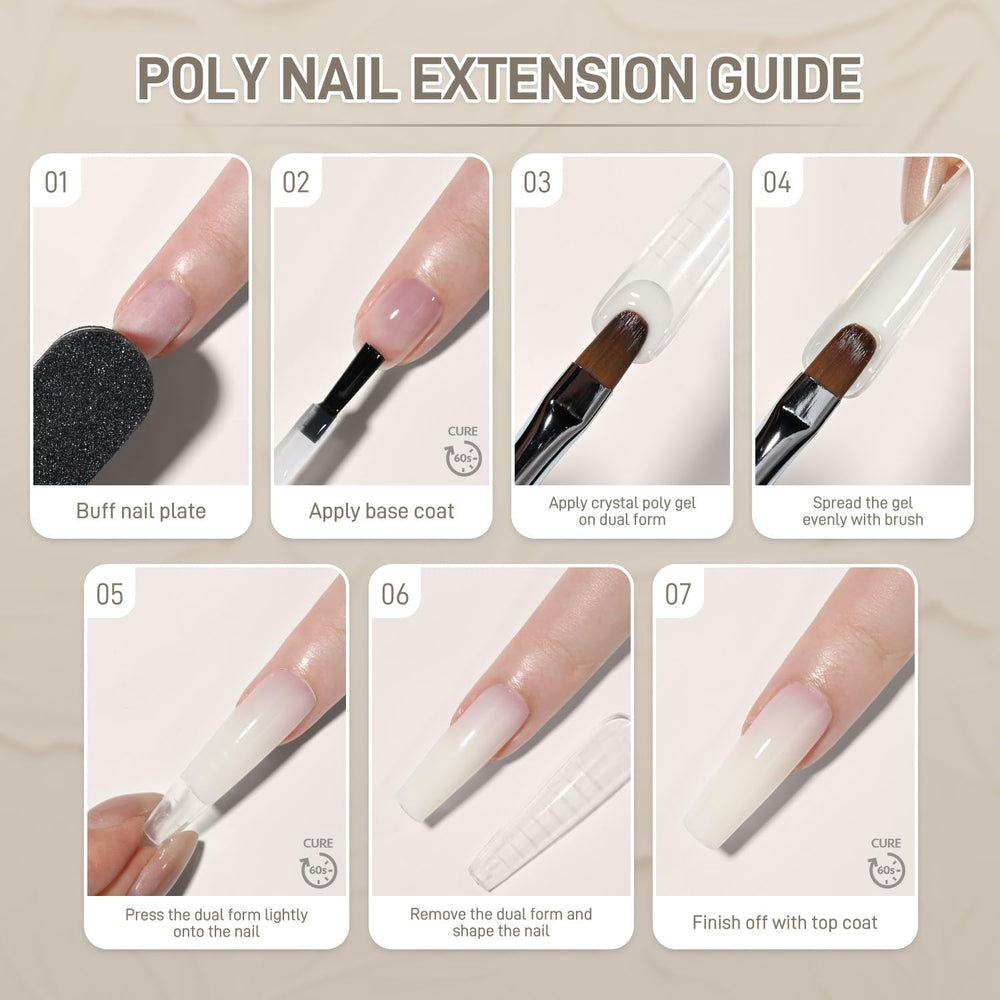 GAOY paquete 30 g gel polímero cristal para uso en casa.