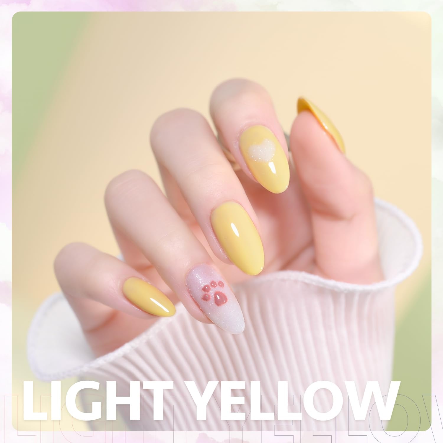 GAOY Pastel Gel con ideas de diseños de uñas para casa