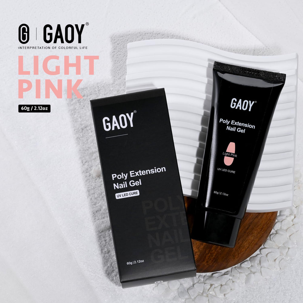 GAOY gel poligel 60 g, ideal para uso doméstico y salón