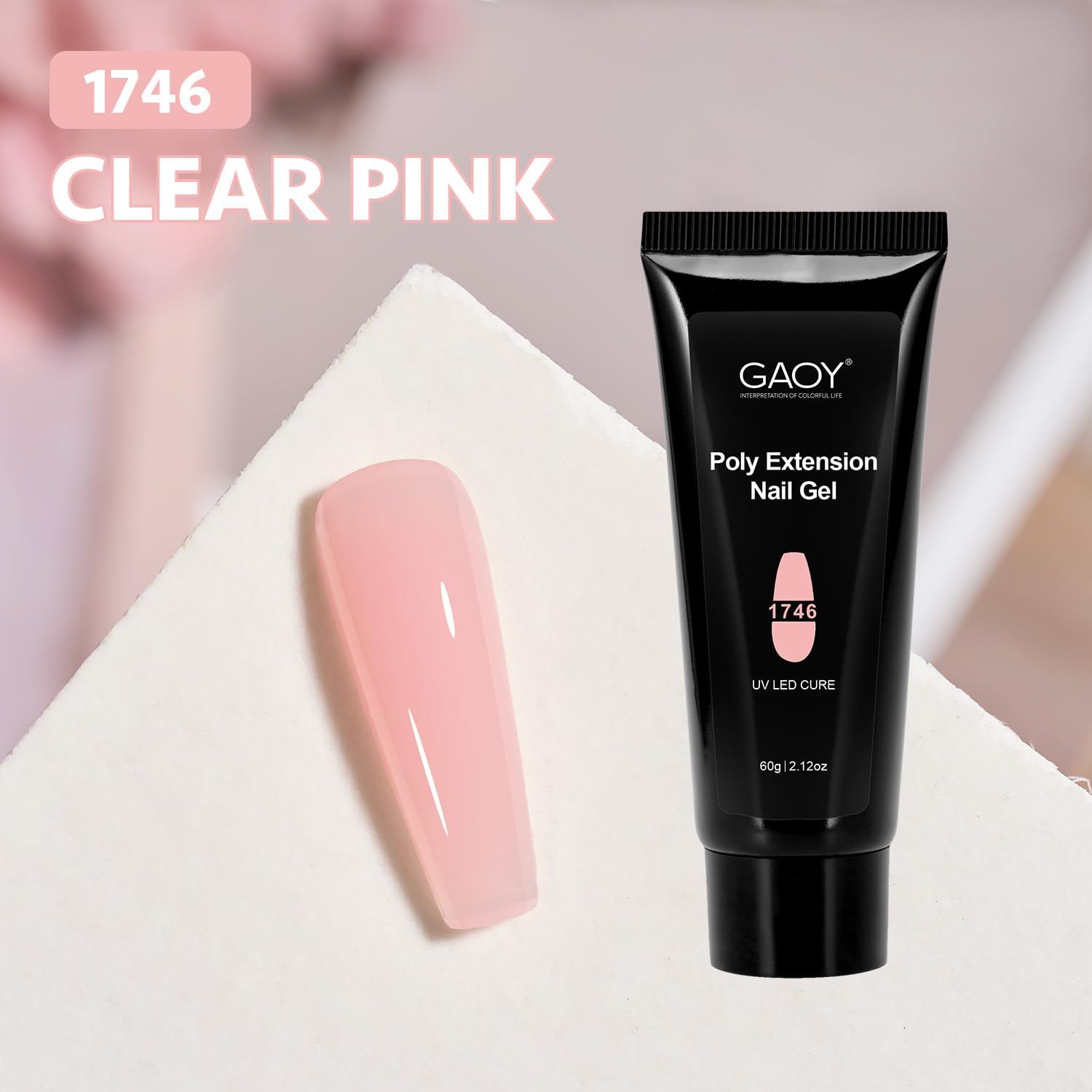 GAOY Poly Gel ofrece duración de hasta 4 semanas con preparación adecuada.