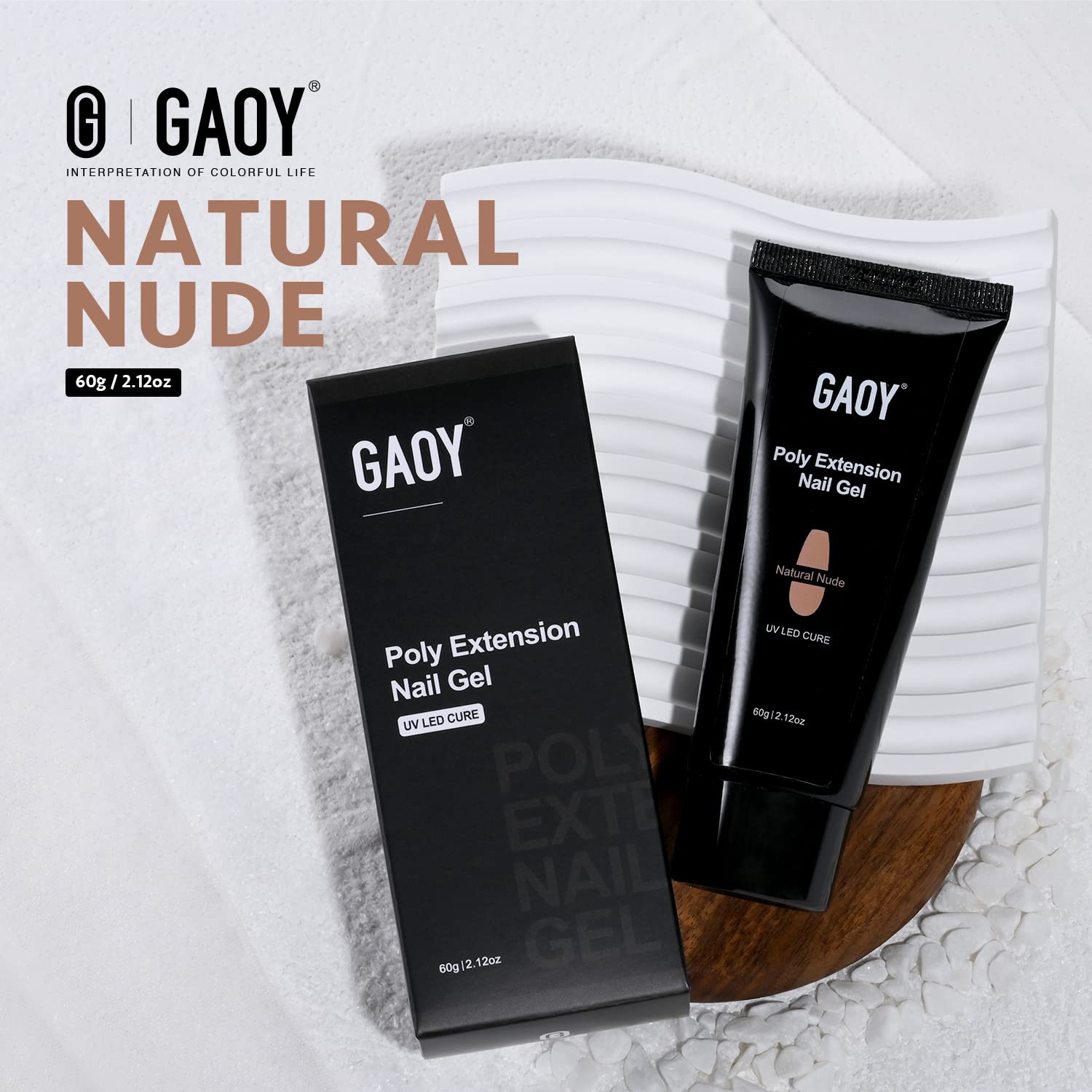 Solución deslizante para GAOY Poly Gel facilita extender