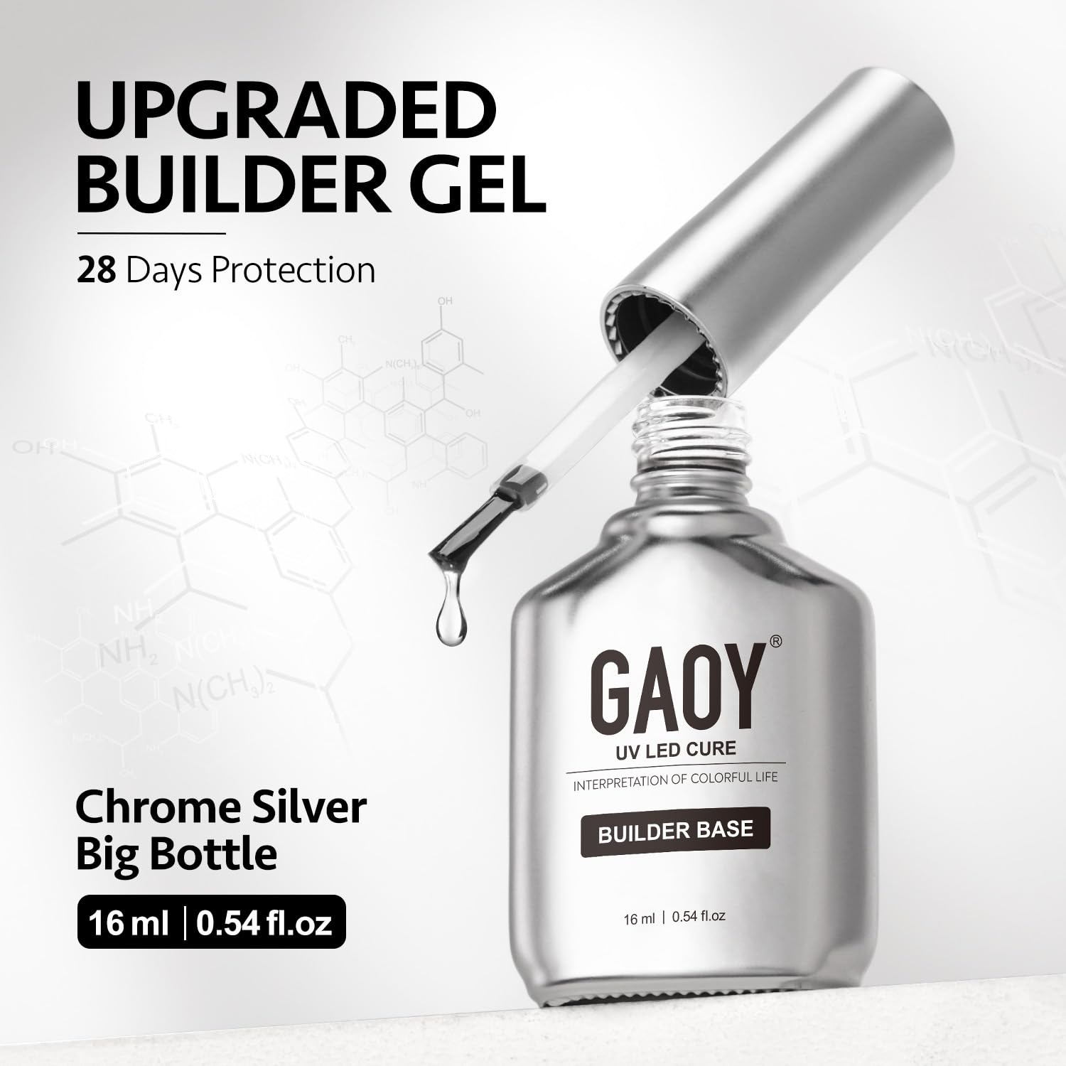 Remoción con acetona del gel GAOY, proceso sencillo