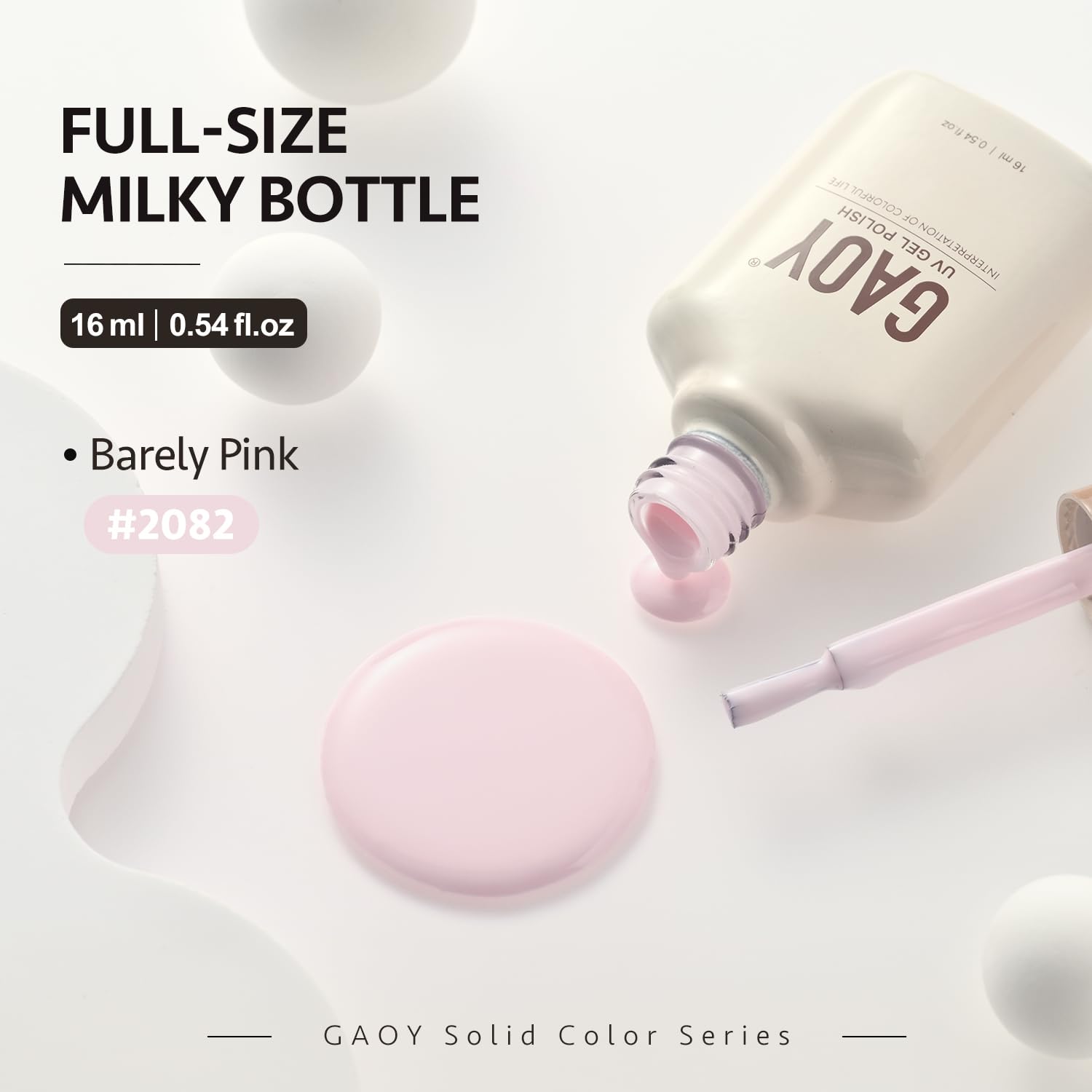 GAOY Remoción por remojo, retirada suave de gel para uñas.
