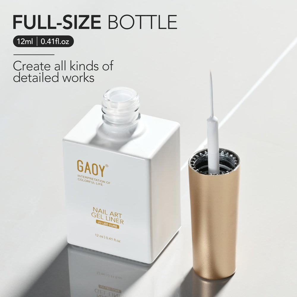 GAOY Remolino Blanco, fórmula de baja olor para DIY cómodo
