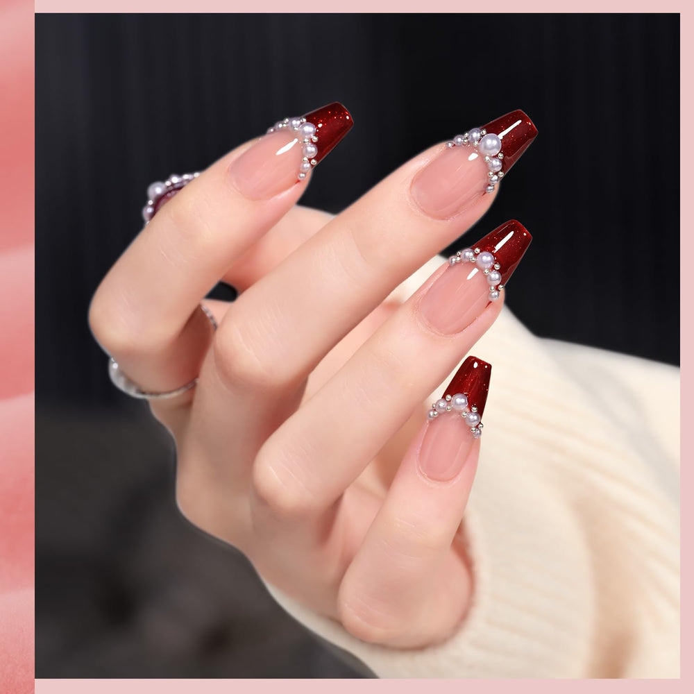 GAOY scarlet gel polish swatch for bold at-home manicure