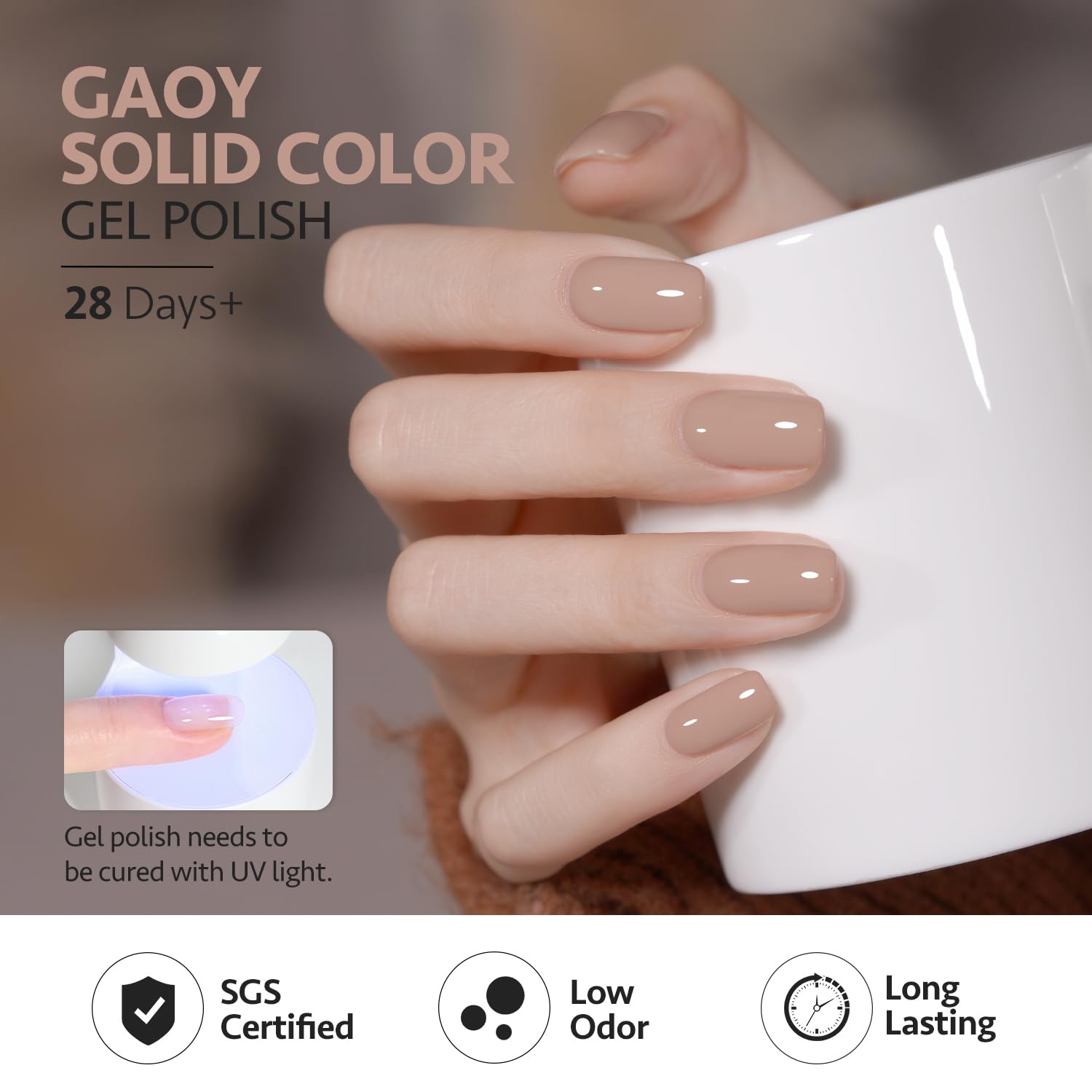 GAOY tono topo: color neutro elegante y duradero